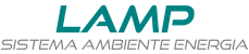 logo lamp sistema ambiente energia
